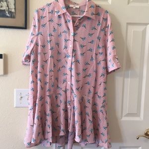 Tunic Blouse Button front